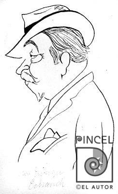 Retrato de Enrique Echandi por Amighetti, Francisco. Echandi, Enrique