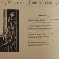 Ilustrando el poema "Ventanas" por Amighetti, Francisco