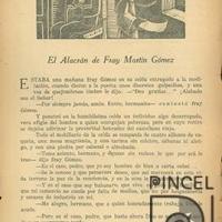 El alacrán de Fray Martín Gómez por Amighetti, Francisco