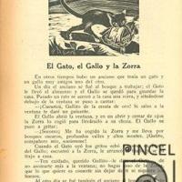 El Gato, el Gallo, y la Zorra por Amighetti, Francisco