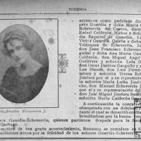 Srta Amalia Echeverría J por Calderón, Próspero