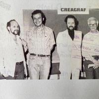 Los artistas de CREAGRAF por Fernández, Lola. Delgado, Luis Paulino. Amighetti, Francisco