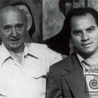 Fotografía con Manuel de la Cruz González por Fernández, Rafael (Rafa). González, Manuel de la Cruz