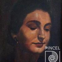 Sin título TCC Retrato de mujer por González, Manuel de la Cruz