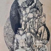 Orgullo (serie pecados capitales) por González, Manuel de la Cruz