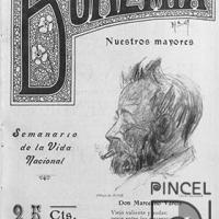 Ilustración para el Diario La Bohemia. Marcelino Varela por Hine, Enrique (ManoLito)