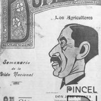 Ilustración para el Diario La Bohemia. Los agricultores por Hine, Enrique (ManoLito)