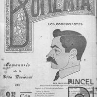 Ilustración para el Diario La Bohemia. Los comerciantes por Hine, Enrique (ManoLito)