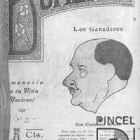 Ilustración para el Diario La Bohemia. Los Ganaderos por Hine, Enrique (ManoLito)