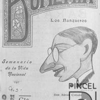 Ilustración para el Diario La Bohemia. Los Banqueros por Hine, Enrique (ManoLito)