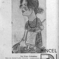 Ilustración para el Diario La Bohemia. La gran colombina por Hine, Enrique (ManoLito)