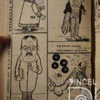Dibujos en la revista El Cometa. Personajes por Hine, Enrique (ManoLito)