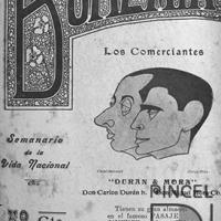 Ilustración para el Diario La Bohemia. Los comerciantes por Hine, Enrique (ManoLito). Baixench, Pablo