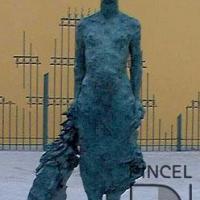 Monumento a José Figueres (figura niña) (detalle) por Jimenez, Marisel