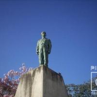 Monumento a José Figueres (figura Don Pepe por adelante) (detalle) por Jimenez, Marisel