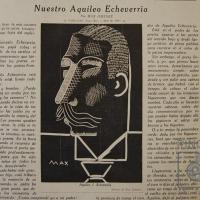 Retrato de Aquileo J. Echeverría por Jiménez, Max