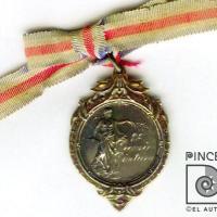Medalla Segundo premio Pintura 1928 (frente) por Quirós, Teodorico