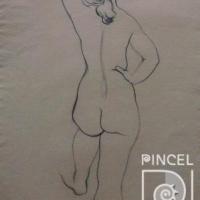 Desnudo de espaldas por Romero, Sonia
