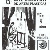Catálogo de la  VI Exposición Nacional de Artes Plásticas. Diario de Costa Rica por Sáenz, Adolfo