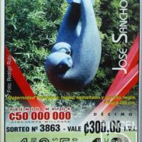 Lotería Nacional de Costa Rica (Maternidad Perezosa) por Sancho, José