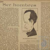 El caricaturista Vargas Arce por Solera, Julio