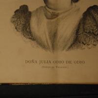 Doña Julia Odio de Odio  (detalle) por Valiente, Francisco