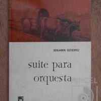 Carreta guanacasteca. Portada del libro "Suite para orquesta" de Benjamín Gutiérrez por Zeledón Guzmán, Néstor